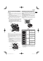 Preview for 21 page of HIKOKI C3607DRA Handling Instructions Manual