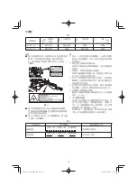 Preview for 42 page of HIKOKI C3607DRA Handling Instructions Manual