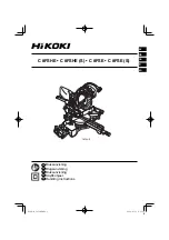 HIKOKI C8FSHE Handling Instructions Manual preview