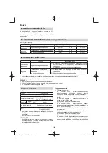 Preview for 196 page of HIKOKI CD 3605DA Handling Instructions Manual