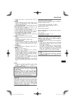 Preview for 255 page of HIKOKI CD 3605DA Handling Instructions Manual