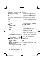 Preview for 10 page of HIKOKI CG 24EBD(SL) Handling Instructions Manual