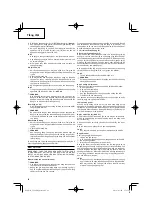 Preview for 42 page of HIKOKI CG 24EBD(SL) Handling Instructions Manual