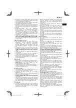 Preview for 15 page of HIKOKI CH 24EAP Handling Instructions Manual