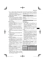 Preview for 101 page of HIKOKI CH 24EAP Handling Instructions Manual