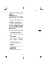 Preview for 113 page of HIKOKI CH 24EAP Handling Instructions Manual