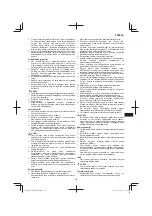 Preview for 135 page of HIKOKI CH 24EAP Handling Instructions Manual