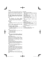 Preview for 138 page of HIKOKI CH 24EAP Handling Instructions Manual