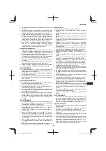 Preview for 143 page of HIKOKI CH 24EAP Handling Instructions Manual