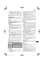 Preview for 185 page of HIKOKI CH 24EAP Handling Instructions Manual