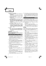 Предварительный просмотр 10 страницы HIKOKI CJ 14 DSL Handling Instructions Manual