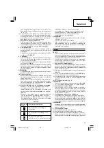 Preview for 49 page of HIKOKI CJ 14 DSL Handling Instructions Manual