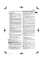 Preview for 9 page of HIKOKI CJ 18DA Handling Instructions Manual