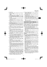 Preview for 37 page of HIKOKI CJ 18DA Handling Instructions Manual