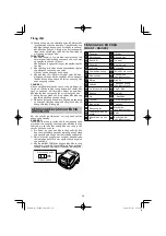 Preview for 38 page of HIKOKI CJ 18DA Handling Instructions Manual