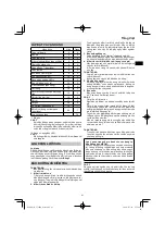 Preview for 41 page of HIKOKI CJ 18DA Handling Instructions Manual