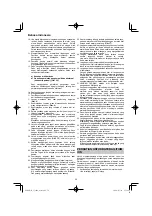 Preview for 56 page of HIKOKI CJ 18DA Handling Instructions Manual