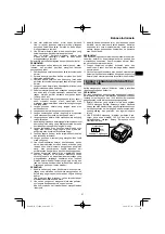 Preview for 57 page of HIKOKI CJ 18DA Handling Instructions Manual