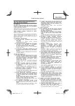 Предварительный просмотр 55 страницы HIKOKI CJ 65V3 Handling Instructions Manual