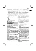 Предварительный просмотр 3 страницы HIKOKI CN 18DSL Handling Instructions Manual