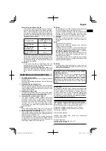 Предварительный просмотр 7 страницы HIKOKI CN 18DSL Handling Instructions Manual