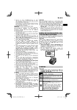 Предварительный просмотр 11 страницы HIKOKI CN 18DSL Handling Instructions Manual