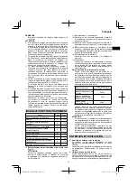 Предварительный просмотр 21 страницы HIKOKI CN 18DSL Handling Instructions Manual