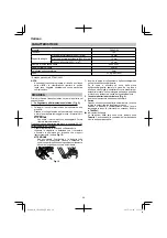 Предварительный просмотр 26 страницы HIKOKI CN 18DSL Handling Instructions Manual