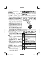 Предварительный просмотр 32 страницы HIKOKI CN 18DSL Handling Instructions Manual