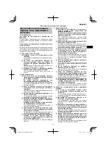 Предварительный просмотр 37 страницы HIKOKI CN 18DSL Handling Instructions Manual