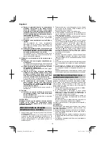 Предварительный просмотр 38 страницы HIKOKI CN 18DSL Handling Instructions Manual