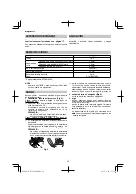 Предварительный просмотр 40 страницы HIKOKI CN 18DSL Handling Instructions Manual