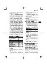 Предварительный просмотр 49 страницы HIKOKI CN 18DSL Handling Instructions Manual