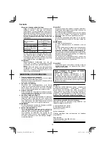 Предварительный просмотр 56 страницы HIKOKI CN 18DSL Handling Instructions Manual