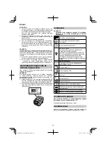 Предварительный просмотр 60 страницы HIKOKI CN 18DSL Handling Instructions Manual