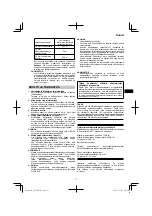 Предварительный просмотр 77 страницы HIKOKI CN 18DSL Handling Instructions Manual