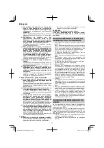 Предварительный просмотр 80 страницы HIKOKI CN 18DSL Handling Instructions Manual