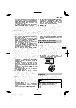 Предварительный просмотр 81 страницы HIKOKI CN 18DSL Handling Instructions Manual