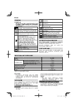 Предварительный просмотр 90 страницы HIKOKI CN 18DSL Handling Instructions Manual