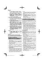 Предварительный просмотр 96 страницы HIKOKI CN 18DSL Handling Instructions Manual