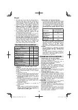 Предварительный просмотр 100 страницы HIKOKI CN 18DSL Handling Instructions Manual