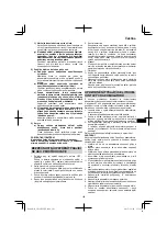 Предварительный просмотр 103 страницы HIKOKI CN 18DSL Handling Instructions Manual