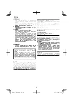 Предварительный просмотр 108 страницы HIKOKI CN 18DSL Handling Instructions Manual