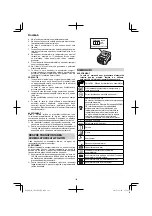 Предварительный просмотр 118 страницы HIKOKI CN 18DSL Handling Instructions Manual