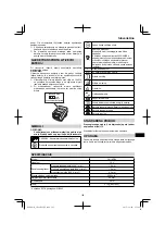 Предварительный просмотр 125 страницы HIKOKI CN 18DSL Handling Instructions Manual