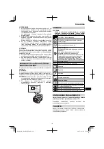 Предварительный просмотр 131 страницы HIKOKI CN 18DSL Handling Instructions Manual