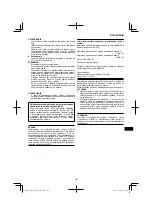 Предварительный просмотр 135 страницы HIKOKI CN 18DSL Handling Instructions Manual