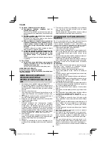 Предварительный просмотр 144 страницы HIKOKI CN 18DSL Handling Instructions Manual