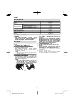 Предварительный просмотр 146 страницы HIKOKI CN 18DSL Handling Instructions Manual