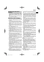 Preview for 3 page of HIKOKI CR 13V2 Handling Instructions Manual